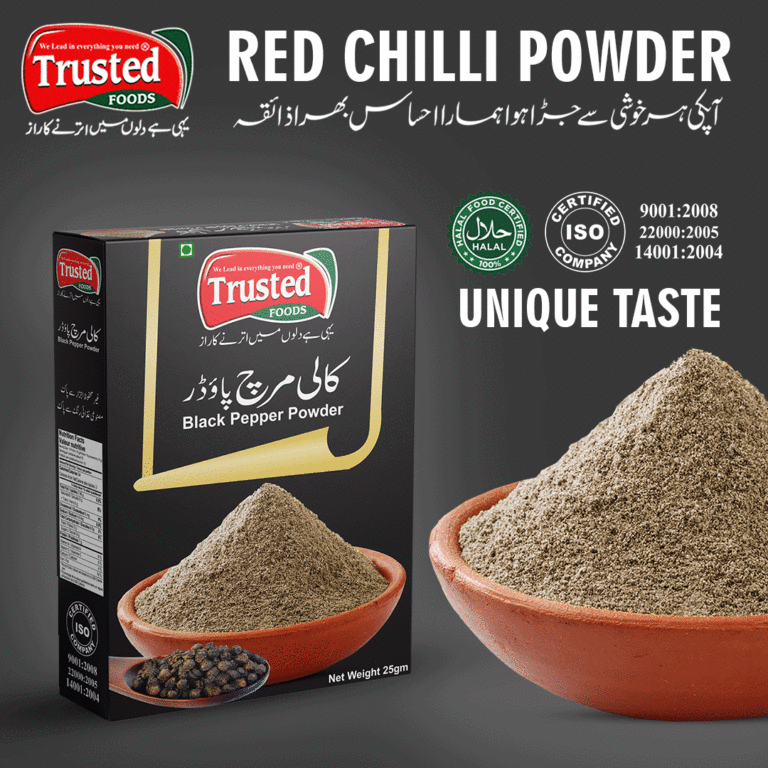 Black Pepper Powder Kali Merch Powder